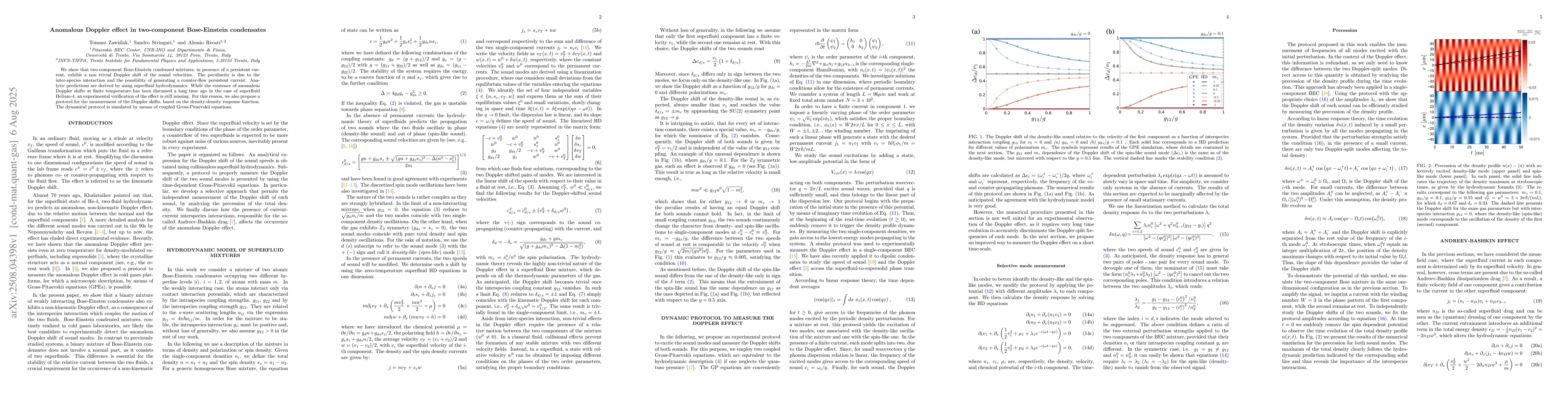 Thumbnail for Anomalous Doppler effect in two-component Bose-Einstein condensates
