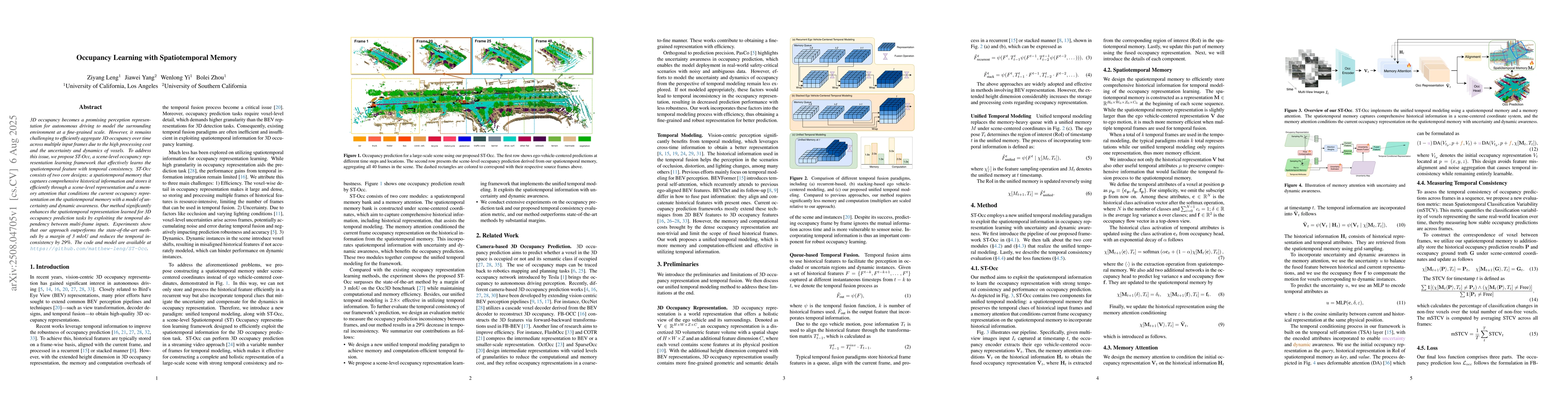 Thumbnail for Occupancy Learning with Spatiotemporal Memory