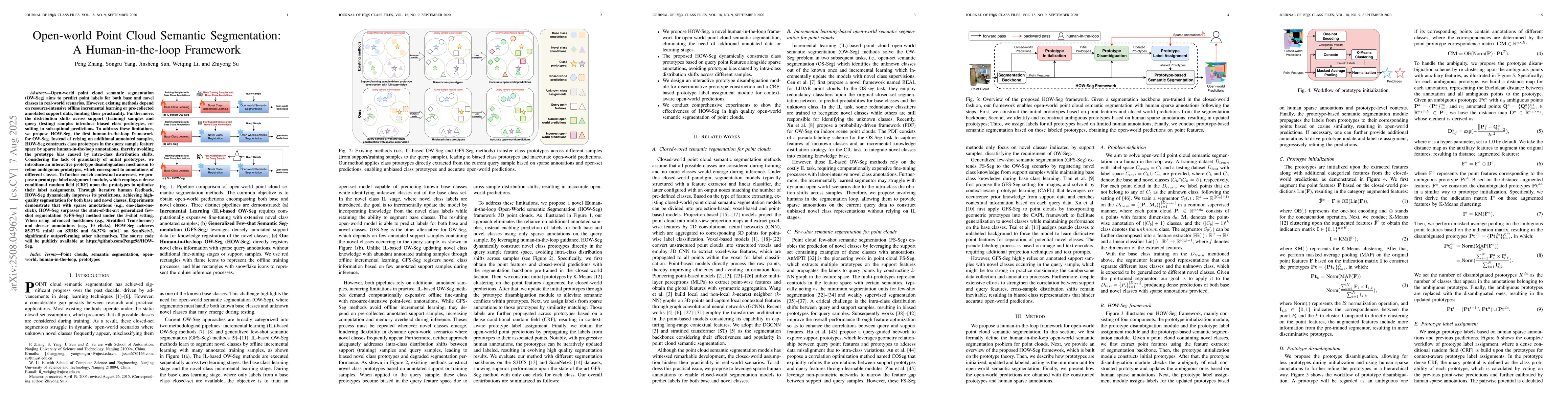 Thumbnail for Open-world Point Cloud Semantic Segmentation: A Human-in-the-loop
  Framework
