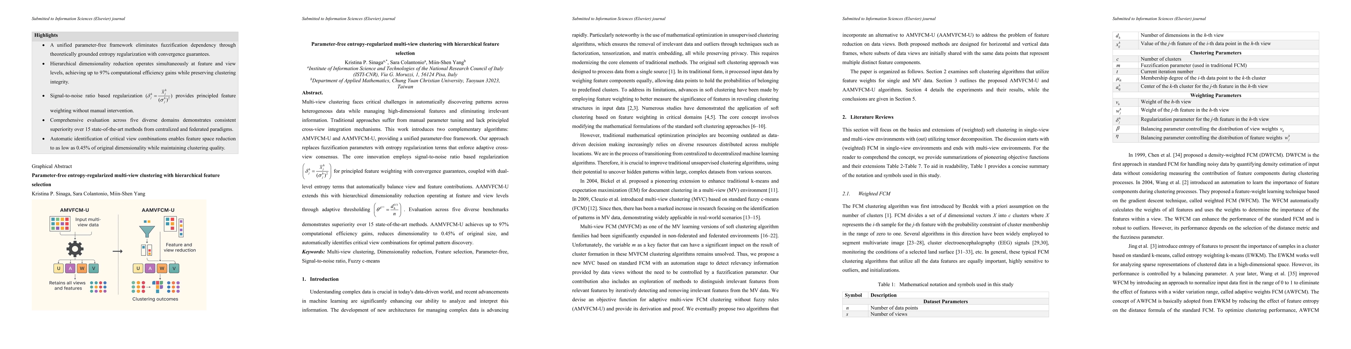 Thumbnail for Parameter-free entropy-regularized multi-view clustering with
  hierarchical feature selection