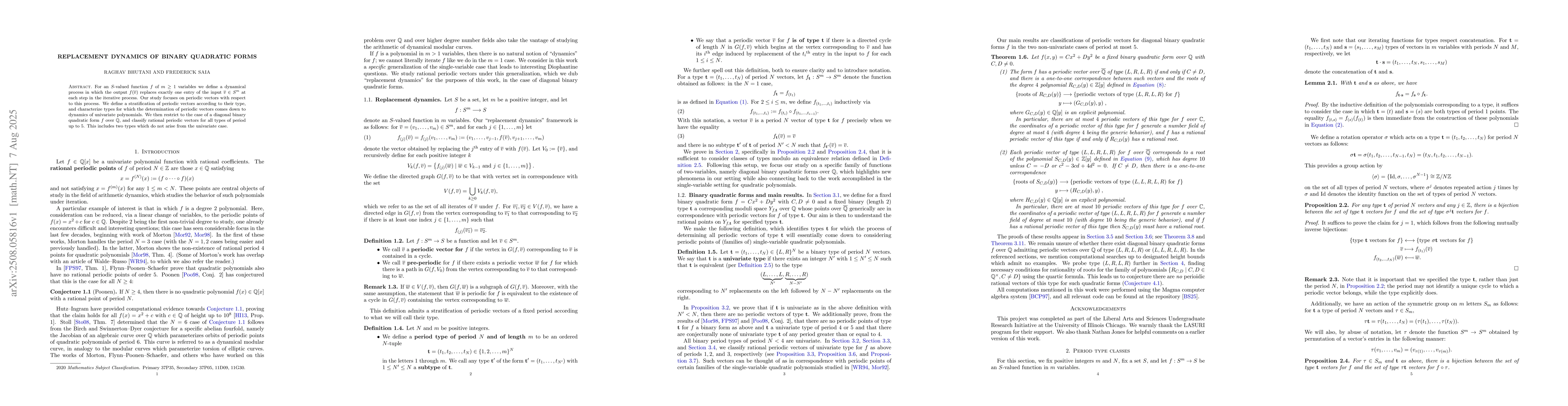 Thumbnail for Replacement dynamics of binary quadratic forms