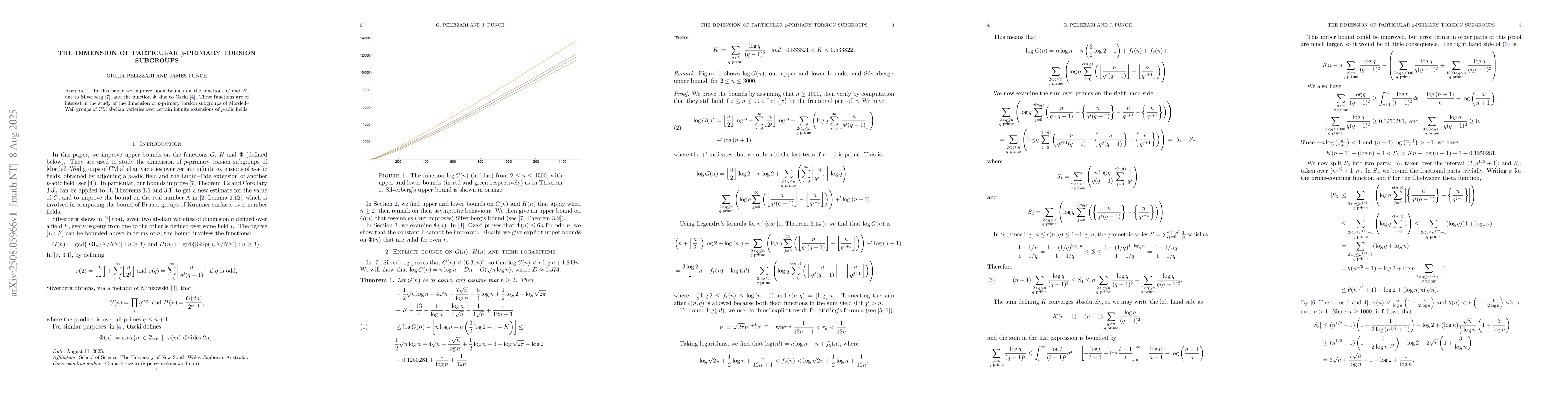 Thumbnail for The dimension of particular $p$-primary torsion subgroups
