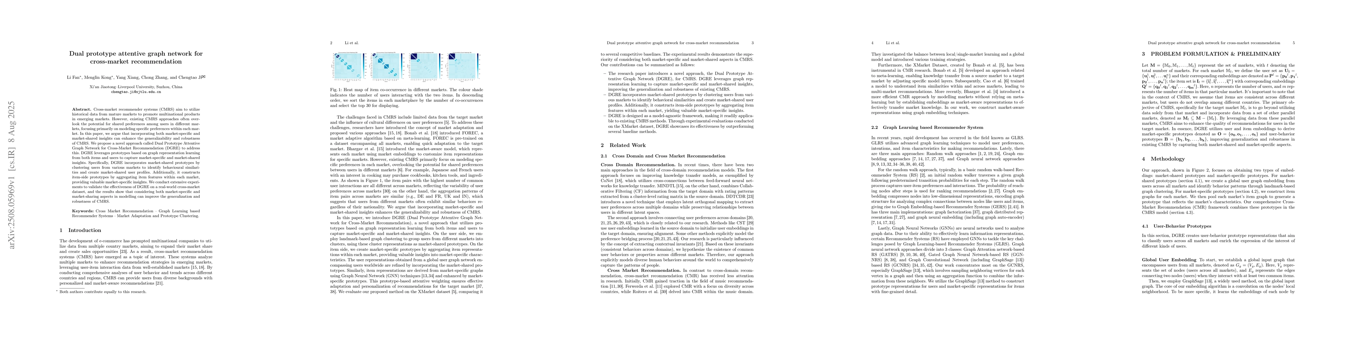 Thumbnail for Dual prototype attentive graph network for cross-market recommendation