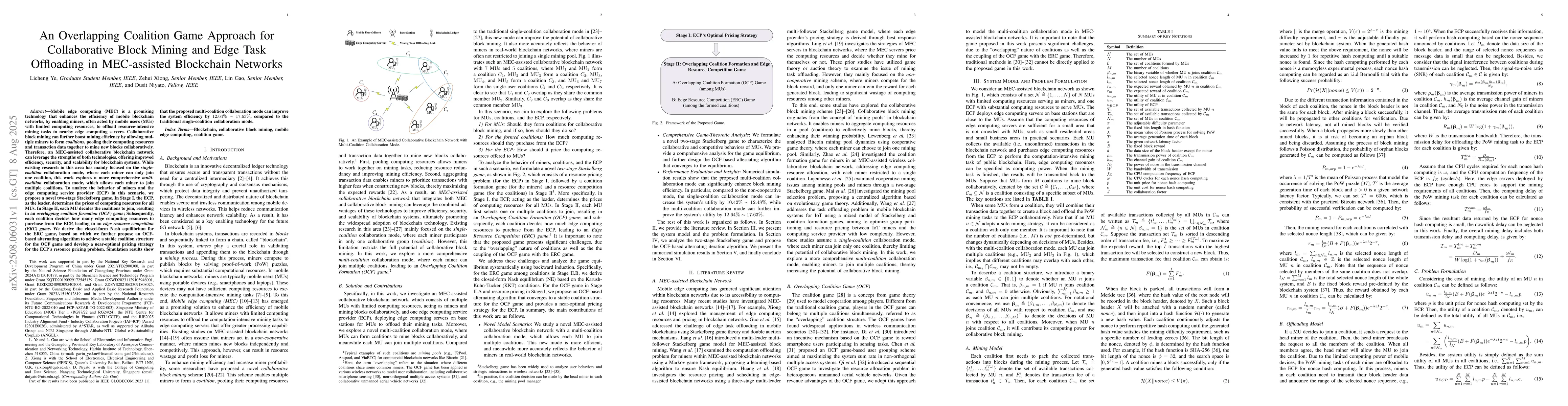 Thumbnail for An Overlapping Coalition Game Approach for Collaborative Block Mining
  and Edge Task Offloading in MEC-assisted Blockchain Networks