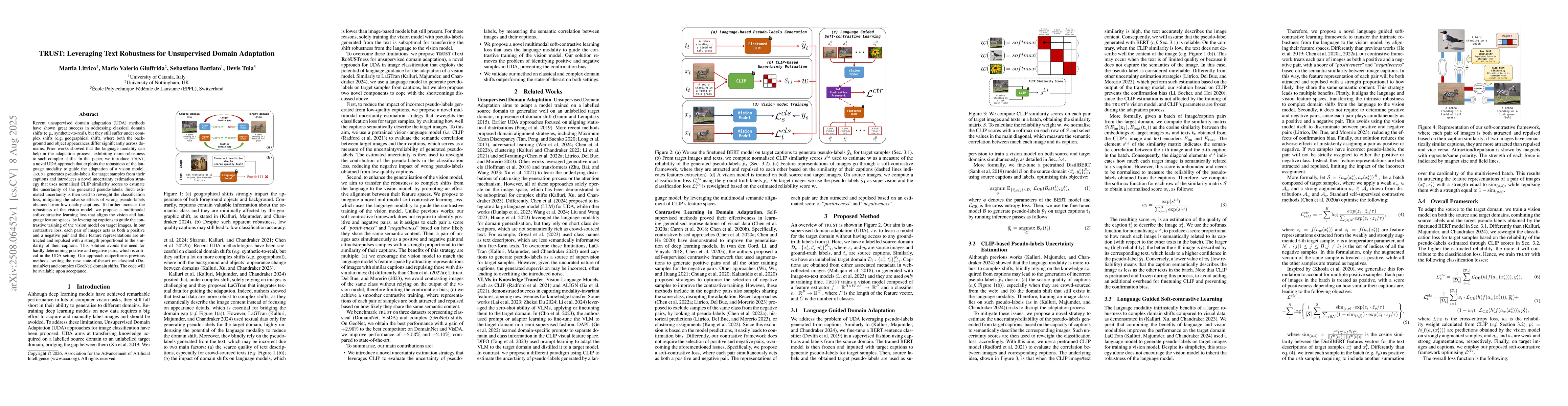 Thumbnail for TRUST: Leveraging Text Robustness for Unsupervised Domain Adaptation