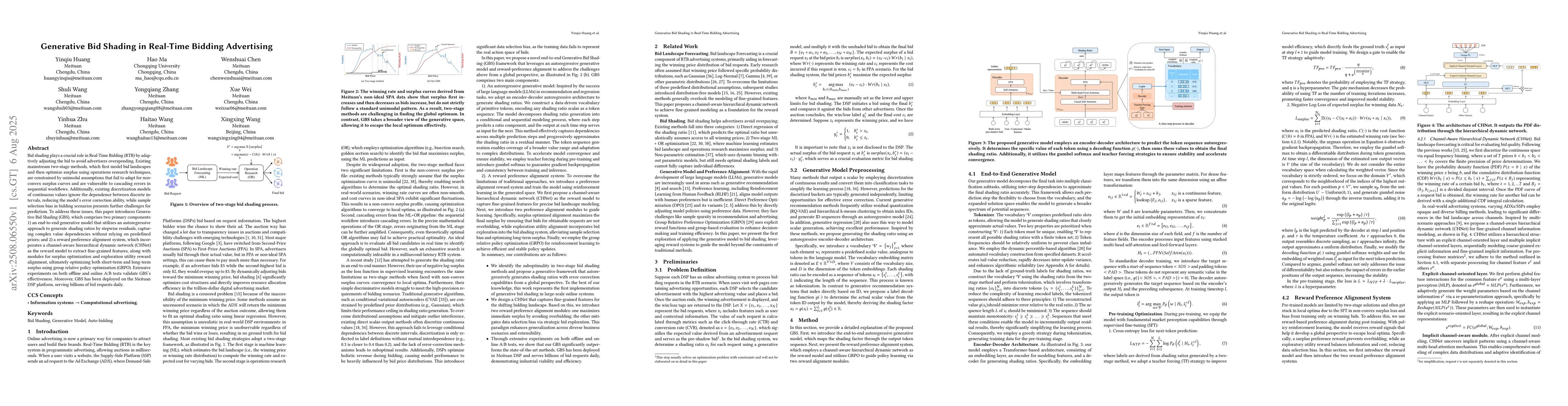 Thumbnail for Generative Bid Shading in Real-Time Bidding Advertising