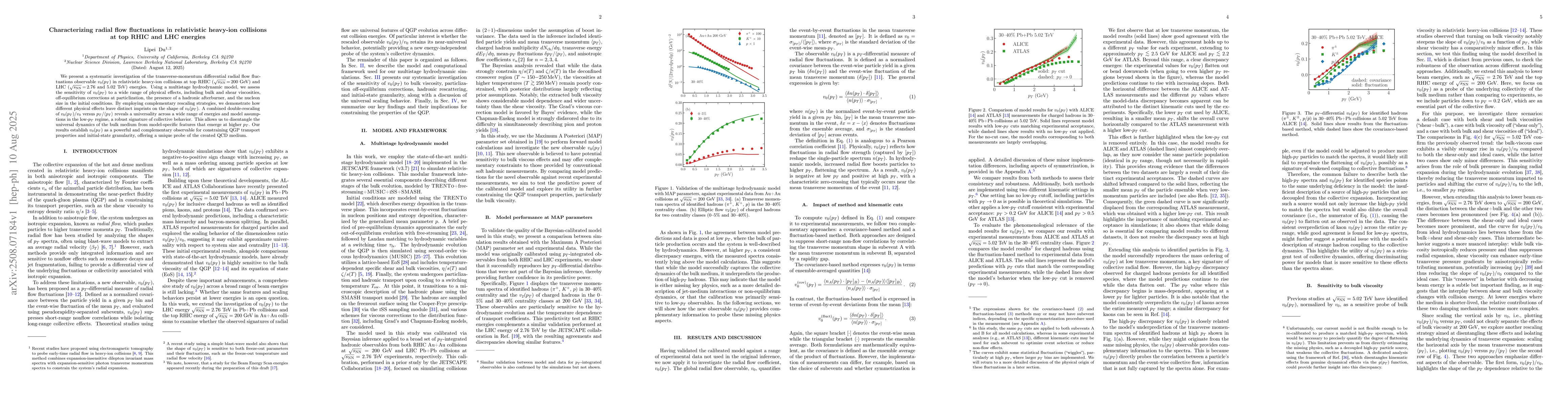 Thumbnail for Characterizing radial flow fluctuations in relativistic heavy-ion
  collisions at top RHIC and LHC energies