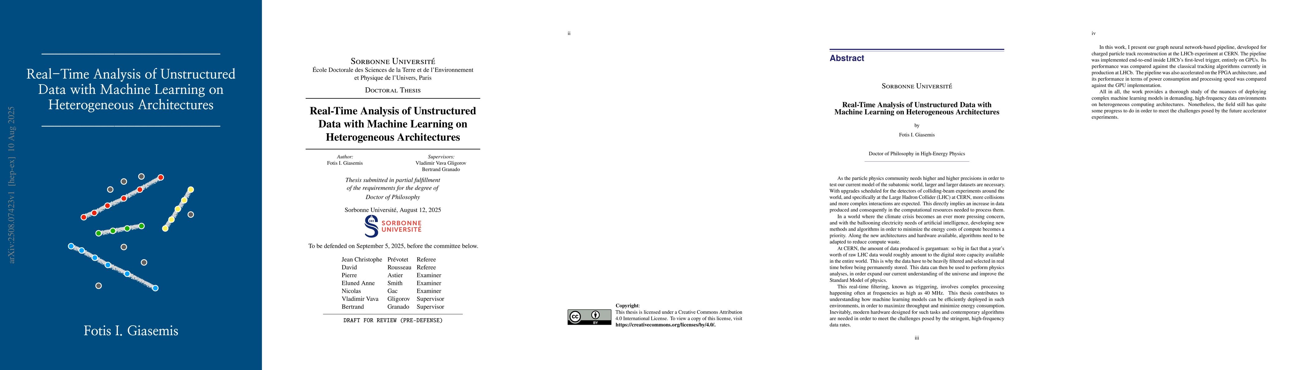 Thumbnail for Real-Time Analysis of Unstructured Data with Machine Learning on
  Heterogeneous Architectures