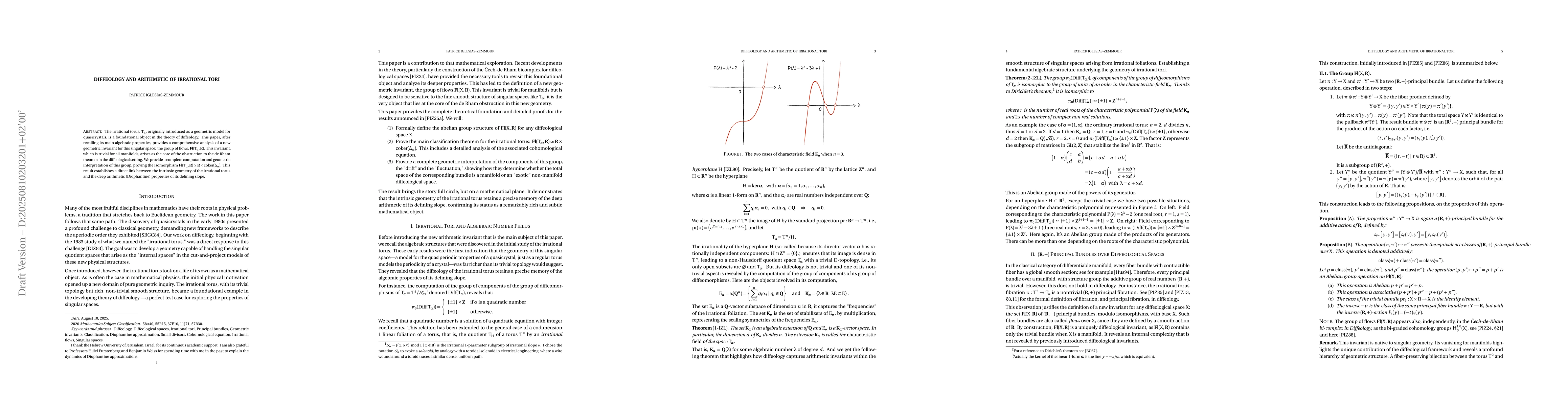 Thumbnail for Diffeology and Arithmetic of Irrational Tori