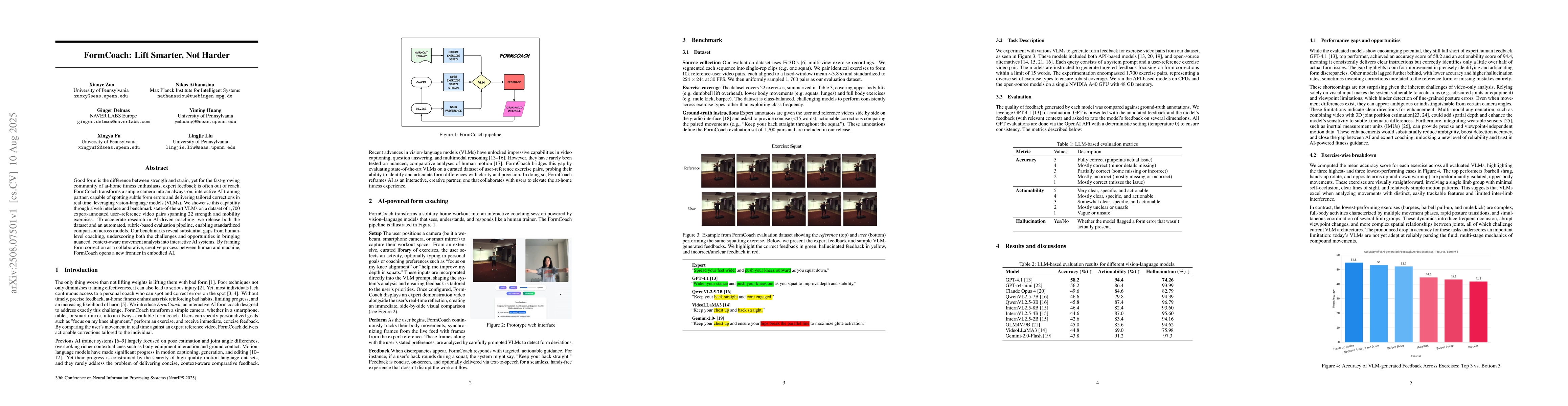Thumbnail for FormCoach: Lift Smarter, Not Harder