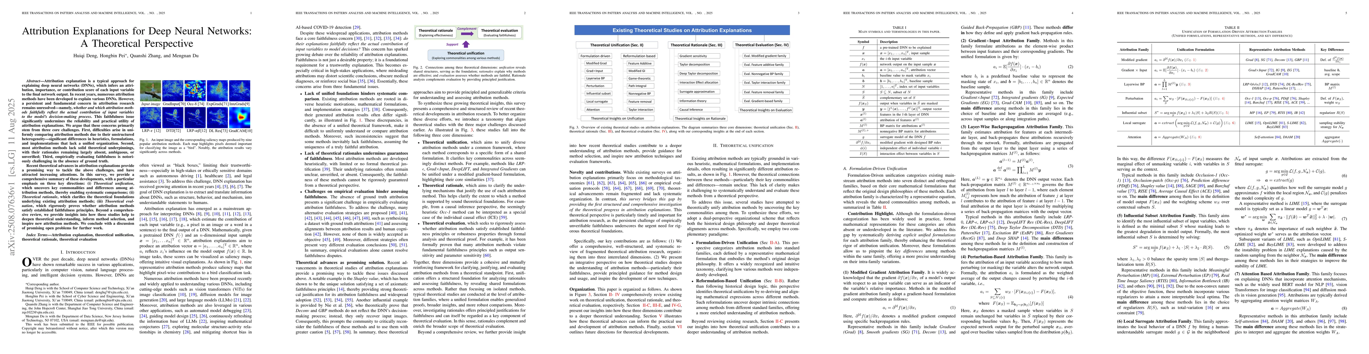 Thumbnail for Attribution Explanations for Deep Neural Networks: A Theoretical
  Perspective