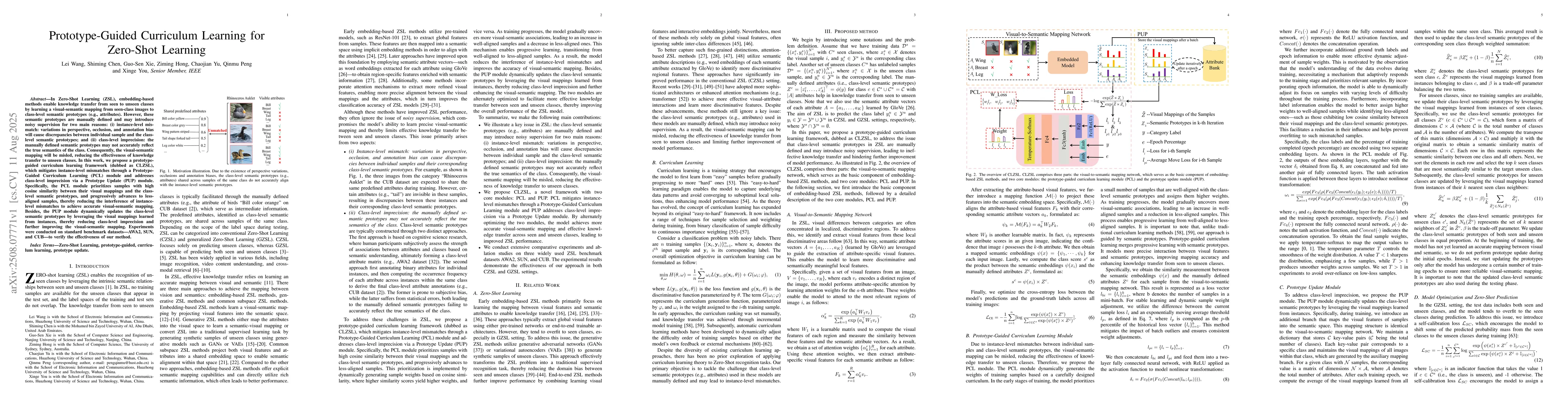 Thumbnail for Prototype-Guided Curriculum Learning for Zero-Shot Learning