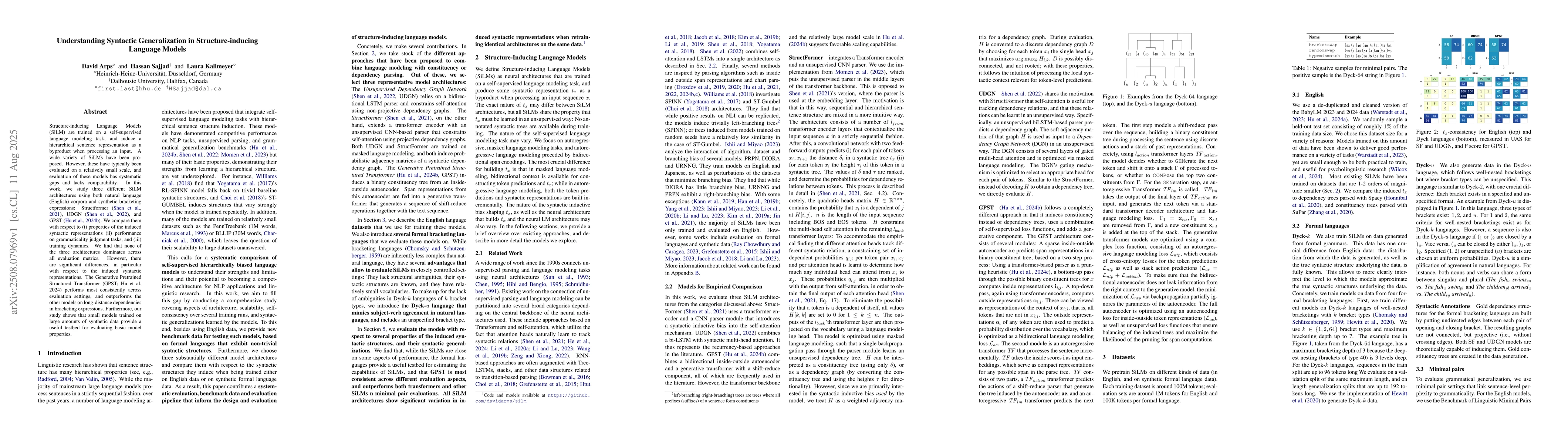 Thumbnail for Understanding Syntactic Generalization in Structure-inducing Language
  Models