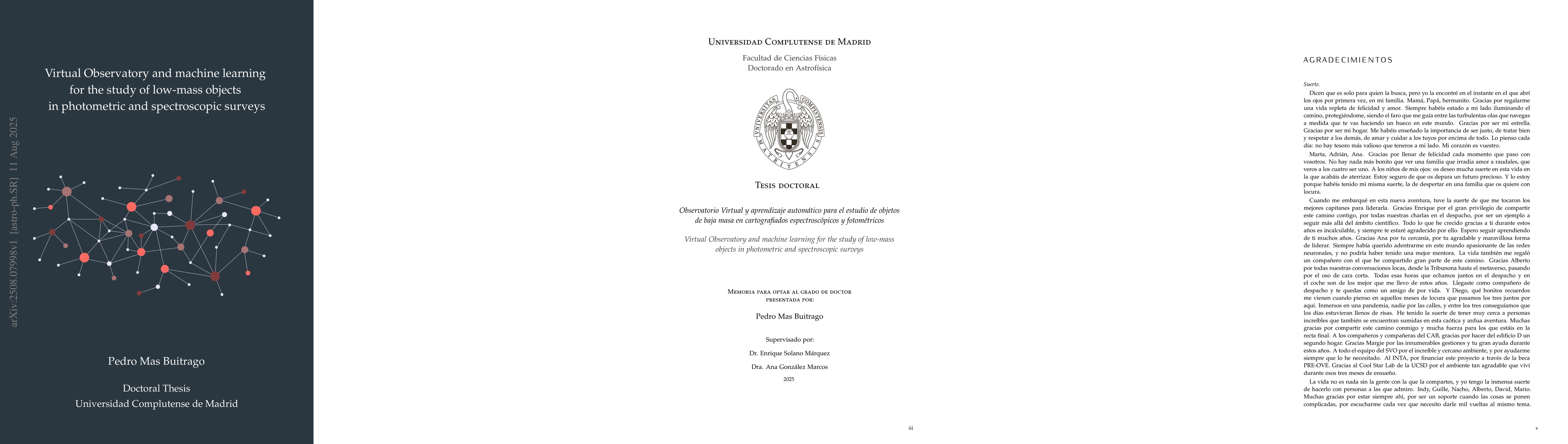 Thumbnail for Virtual Observatory and machine learning for the study of low-mass
  objects in photometric and spectroscopic surveys