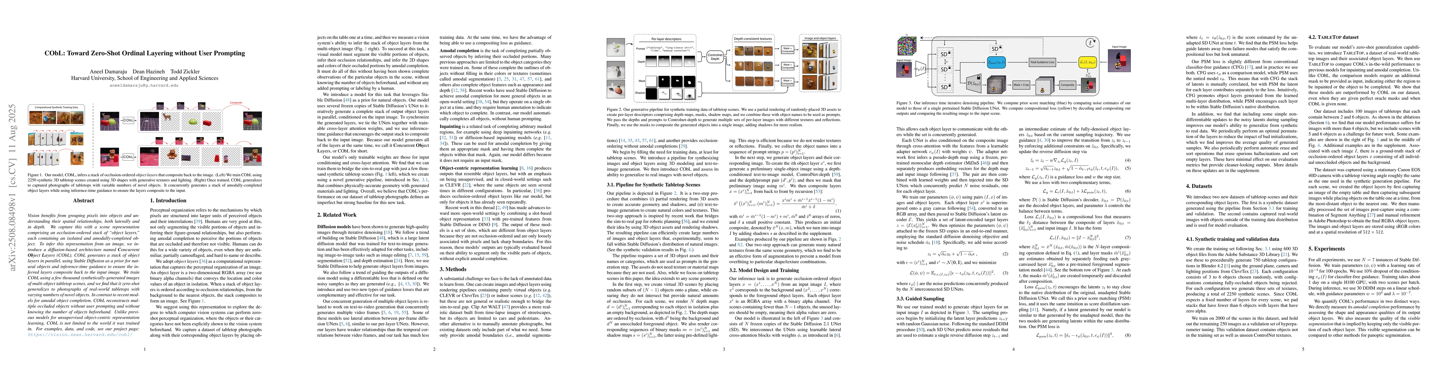Thumbnail for CObL: Toward Zero-Shot Ordinal Layering without User Prompting