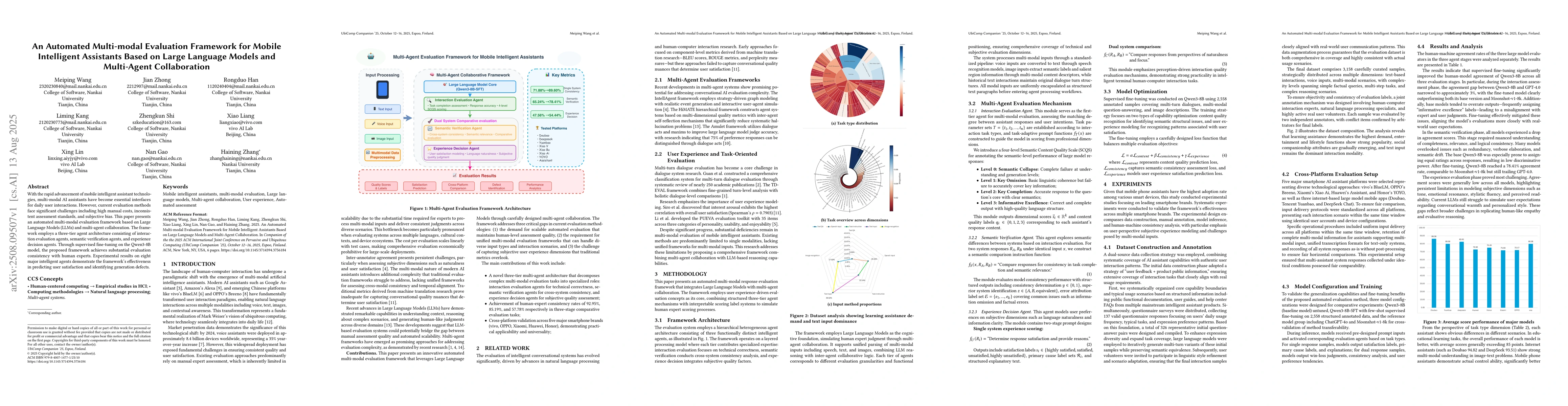 Thumbnail for An Automated Multi-Modal Evaluation Framework for Mobile Intelligent
  Assistants
