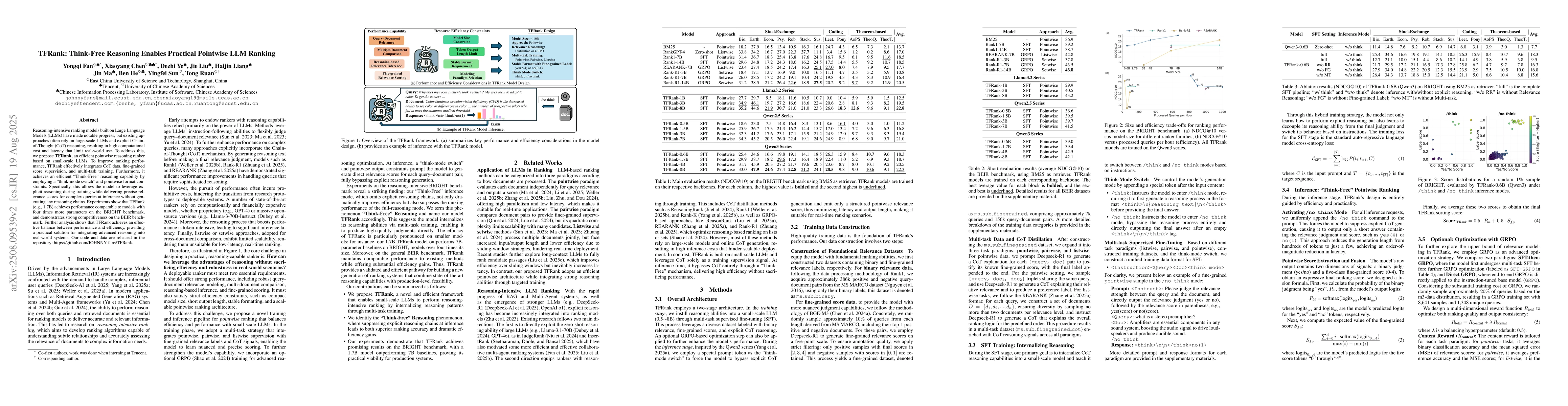 Thumbnail for TFRank: Think-Free Reasoning Enables Practical Pointwise LLM Ranking