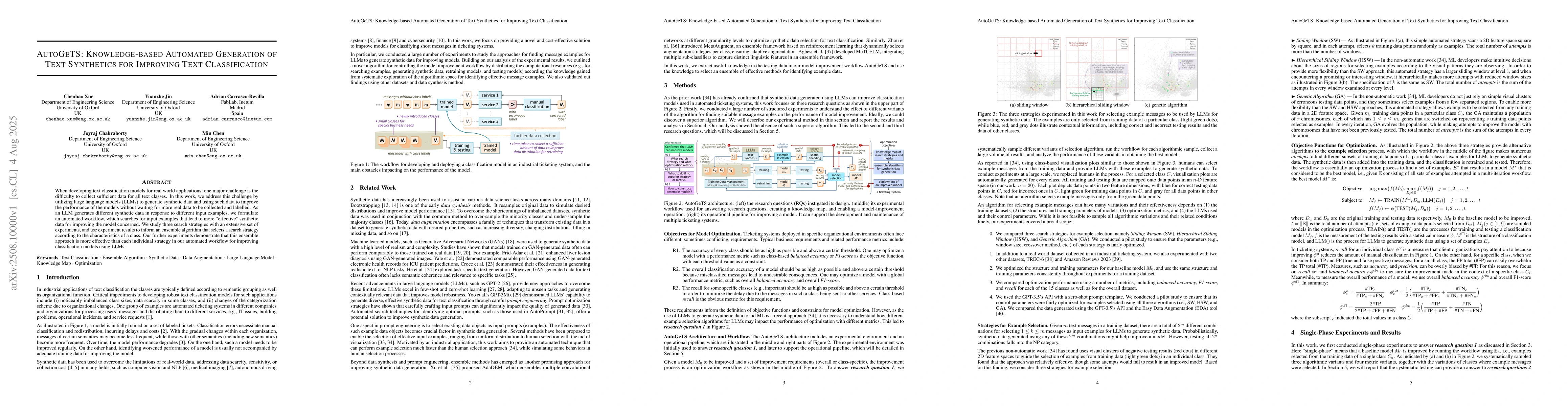 Thumbnail for AutoGeTS: Knowledge-based Automated Generation of Text Synthetics for
  Improving Text Classification
