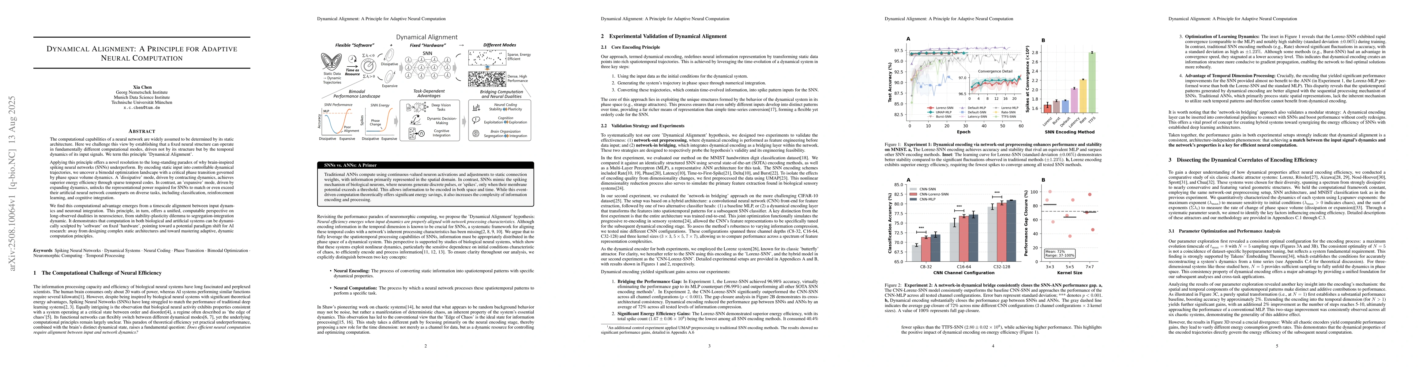 Thumbnail for Dynamical Alignment: A Principle for Adaptive Neural Computation