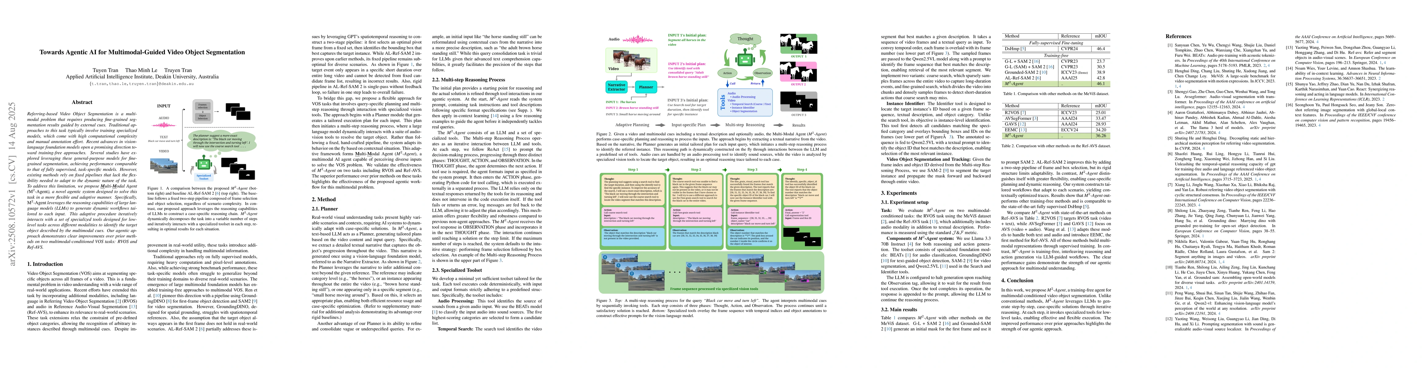 Thumbnail for Towards Agentic AI for Multimodal-Guided Video Object Segmentation