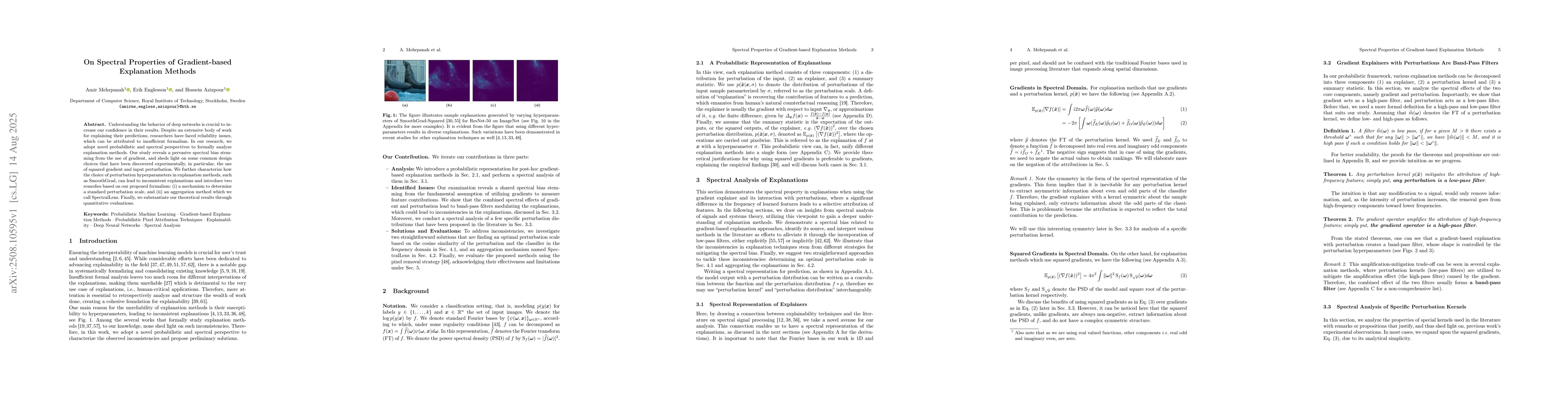 Thumbnail for On Spectral Properties of Gradient-based Explanation Methods
