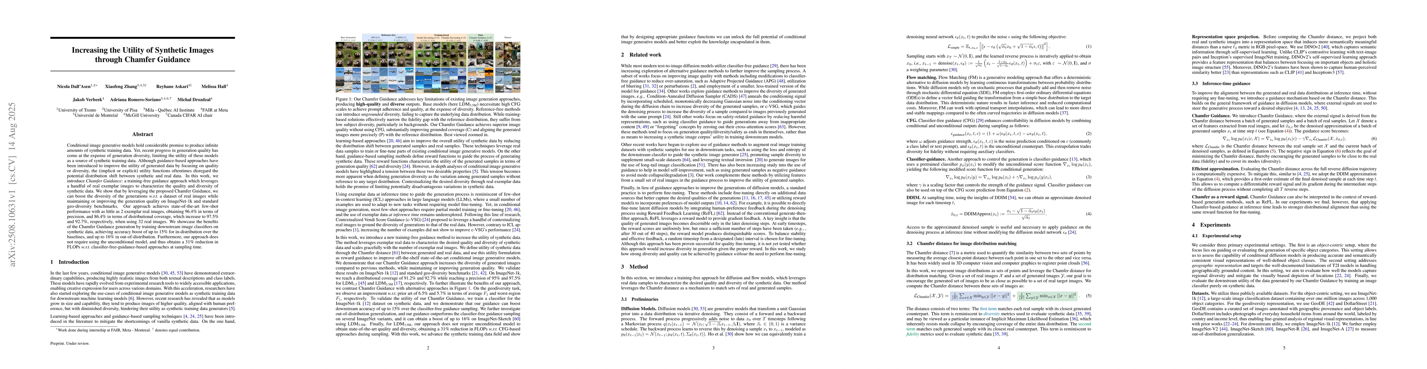 Thumbnail for Increasing the Utility of Synthetic Images through Chamfer Guidance