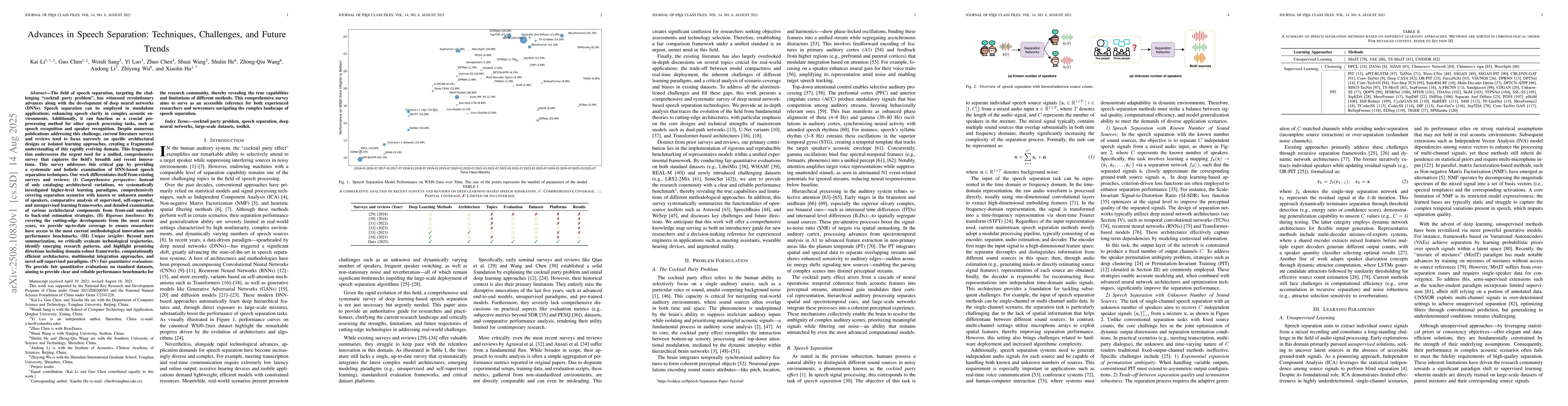 Thumbnail for Advances in Speech Separation: Techniques, Challenges, and Future Trends
