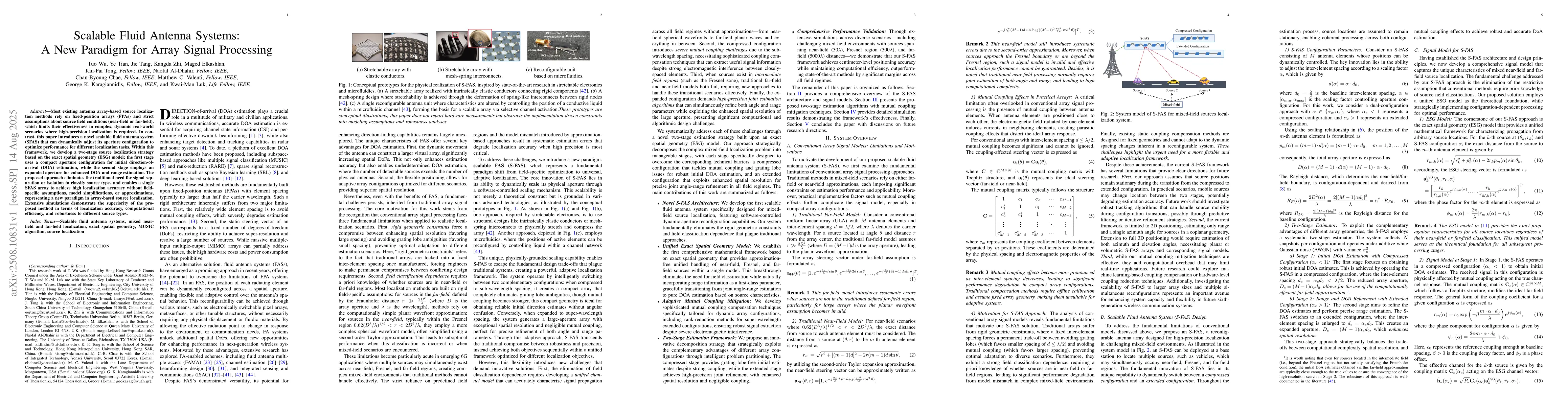 Thumbnail for Scalable FAS: A New Paradigm for Array Signal Processing