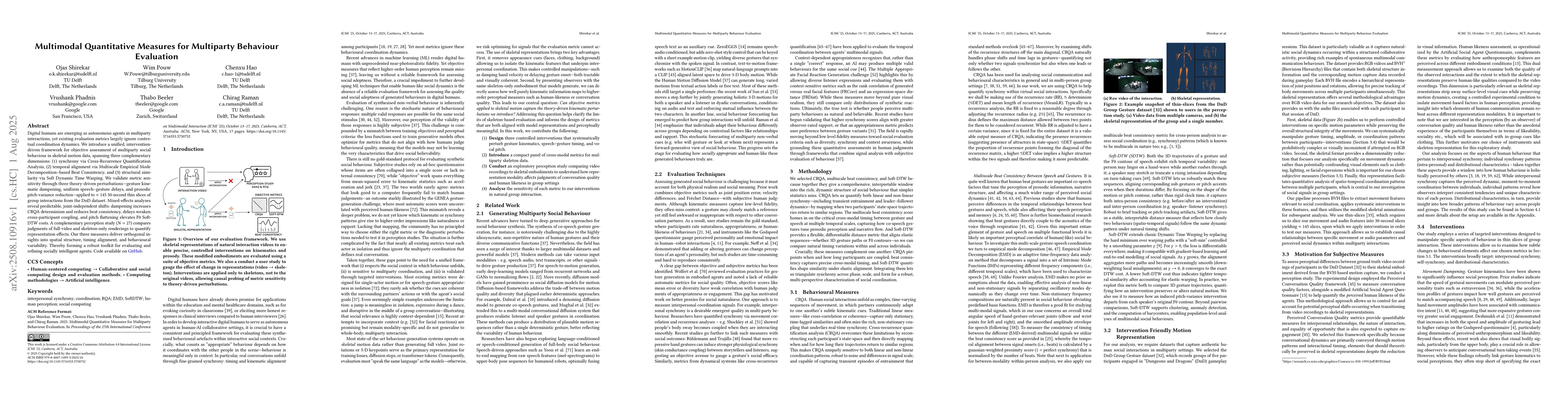 Thumbnail for Multimodal Quantitative Measures for Multiparty Behaviour Evaluation