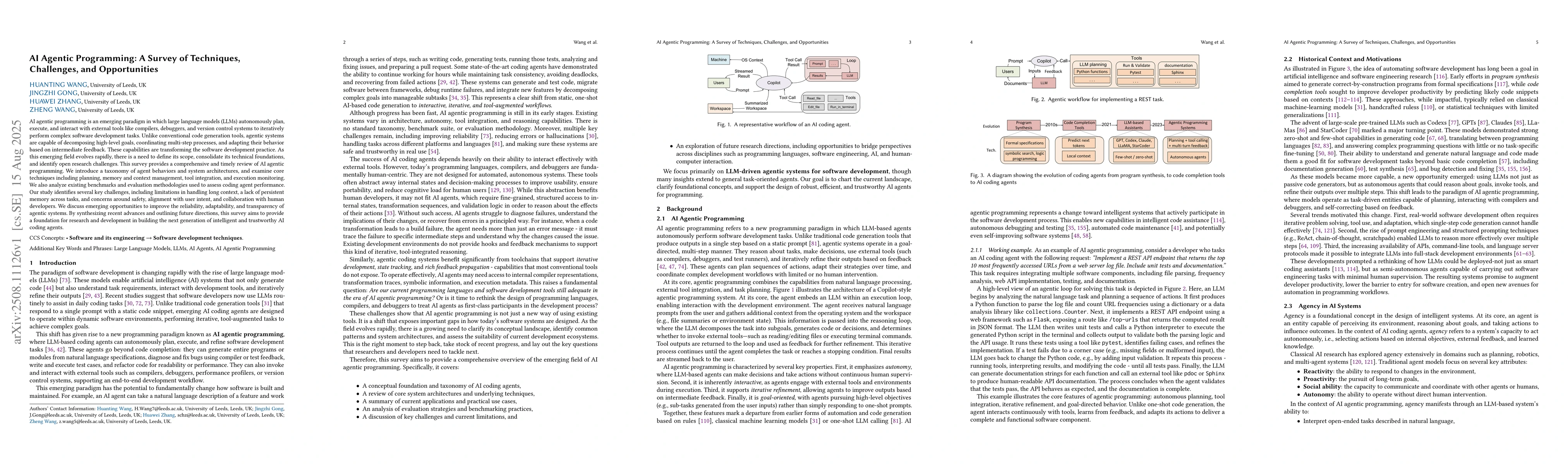 Thumbnail for AI Agentic Programming: A Survey of Techniques, Challenges, and
  Opportunities