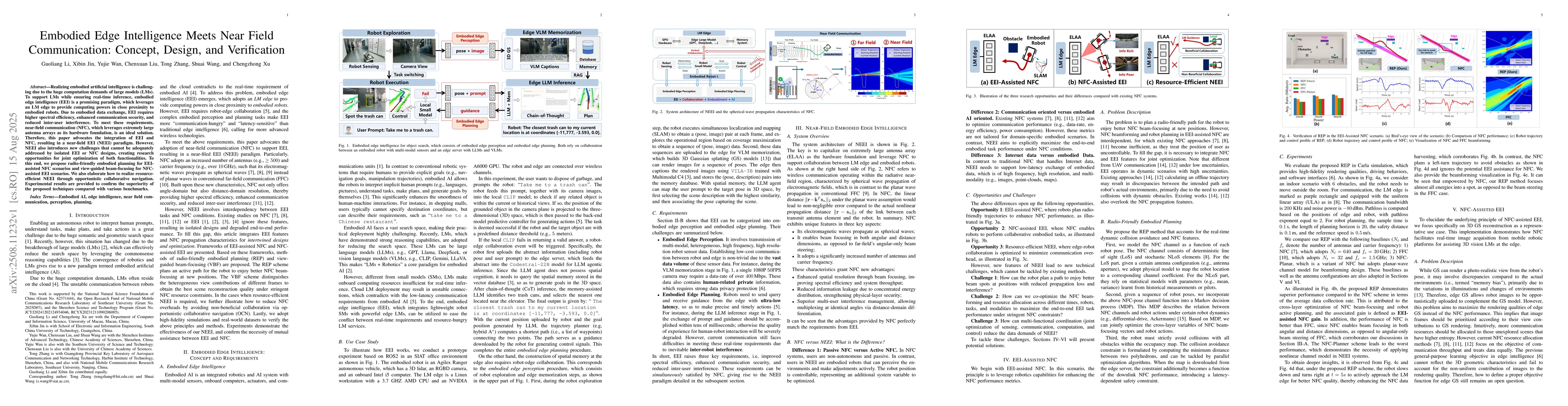 Thumbnail for Embodied Edge Intelligence Meets Near Field Communication: Concept,
  Design, and Verification