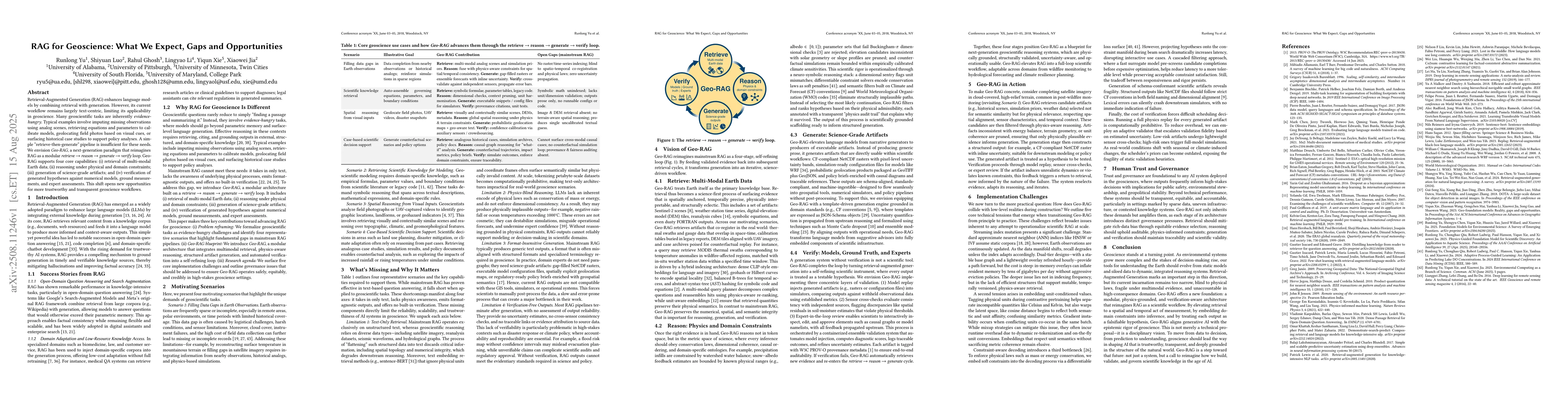 Thumbnail for RAG for Geoscience: What We Expect, Gaps and Opportunities