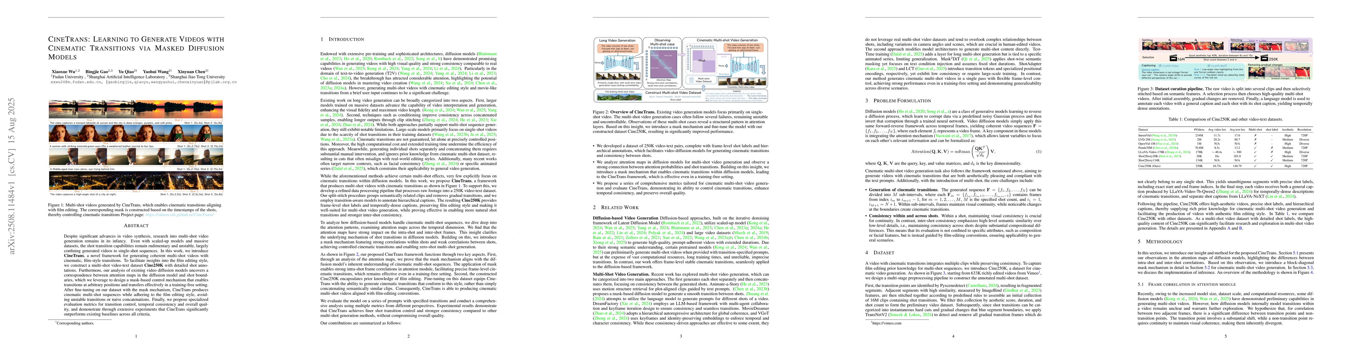 Thumbnail for CineTrans: Learning to Generate Videos with Cinematic Transitions via
  Masked Diffusion Models