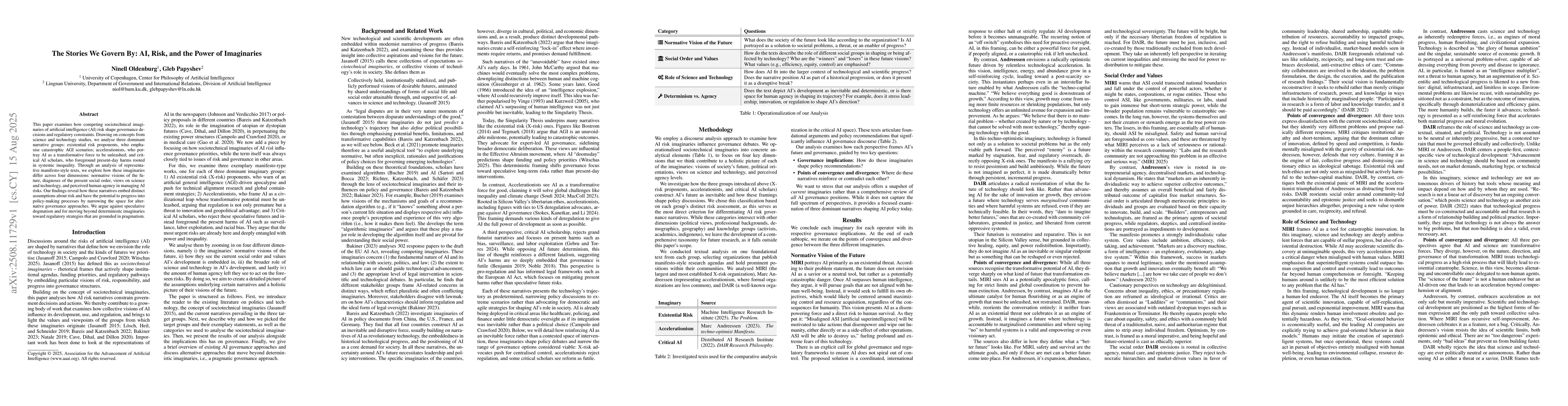 Thumbnail for The Stories We Govern By: AI, Risk, and the Power of Imaginaries