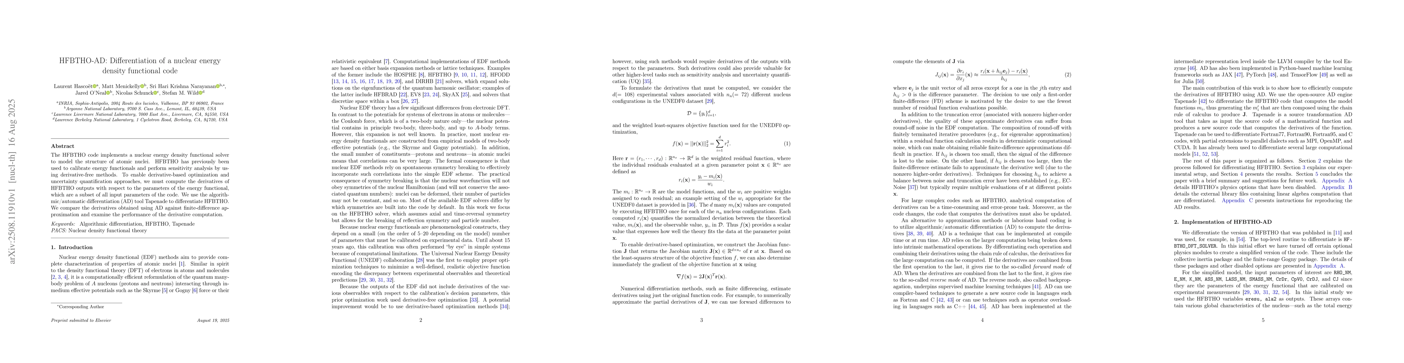 Thumbnail for HFBTHO-AD: Differentiation of a nuclear energy density functional code