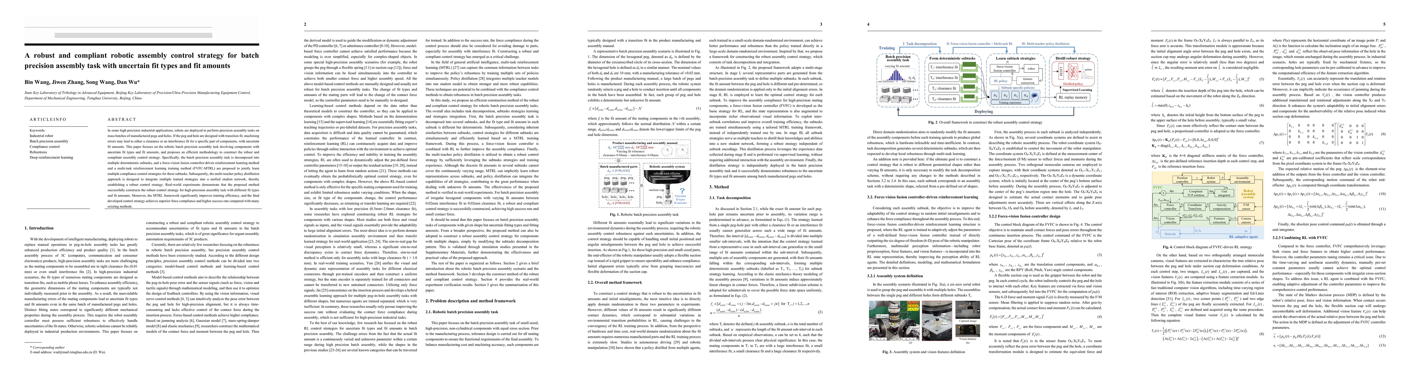 Thumbnail for A robust and compliant robotic assembly control strategy for batch
  precision assembly task with uncertain fit types and fit amounts