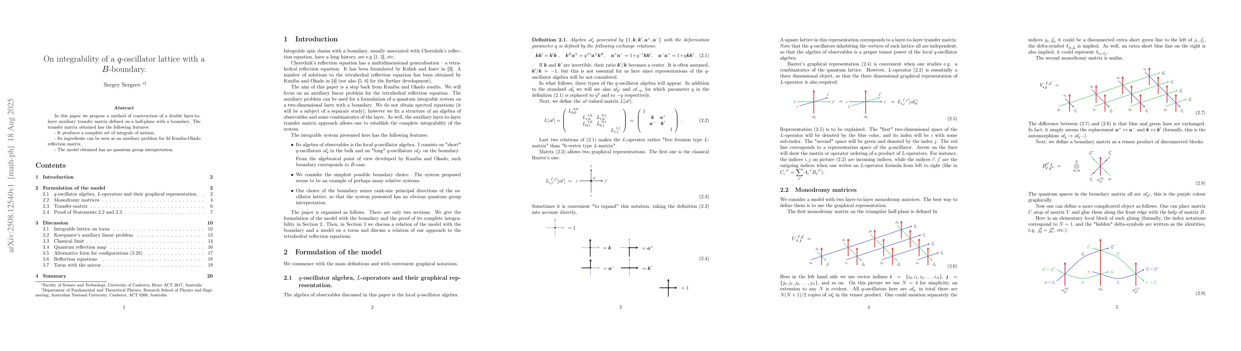 Thumbnail for On integrability of a $q$-oscillator lattice with a $B$-boundary