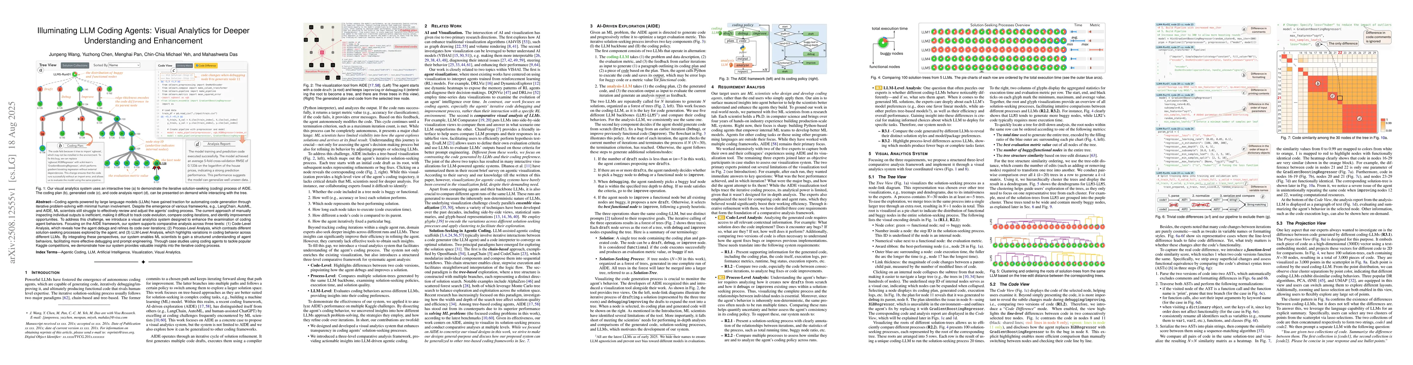 Thumbnail for Illuminating LLM Coding Agents: Visual Analytics for Deeper
  Understanding and Enhancement