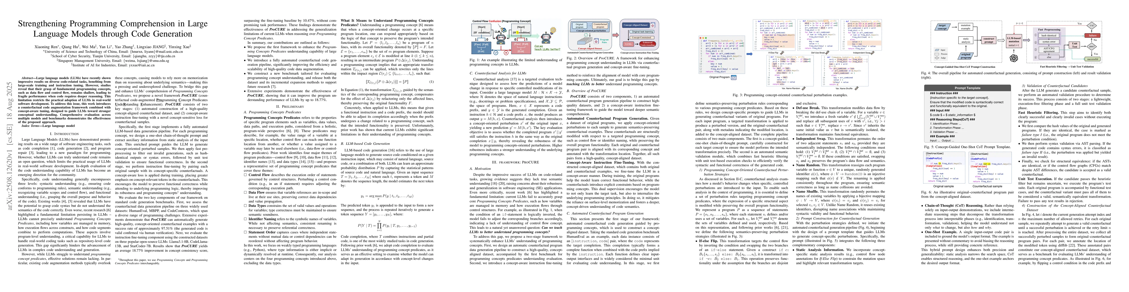 Thumbnail for Strengthening Programming Comprehension in Large Language Models through
  Code Generation
