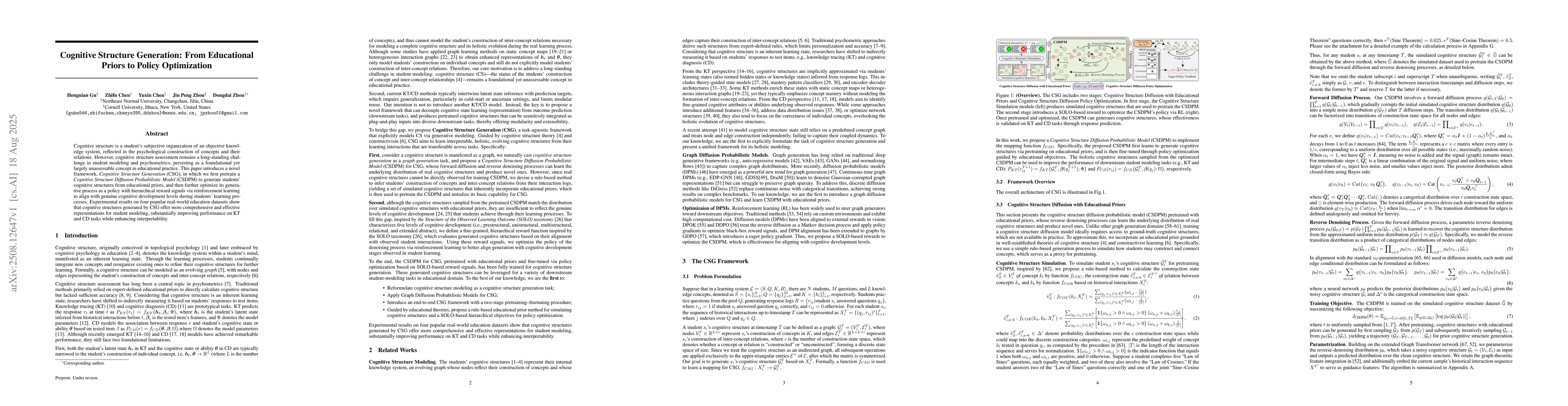 Thumbnail for Cognitive Structure Generation: From Educational Priors to Policy
  Optimization