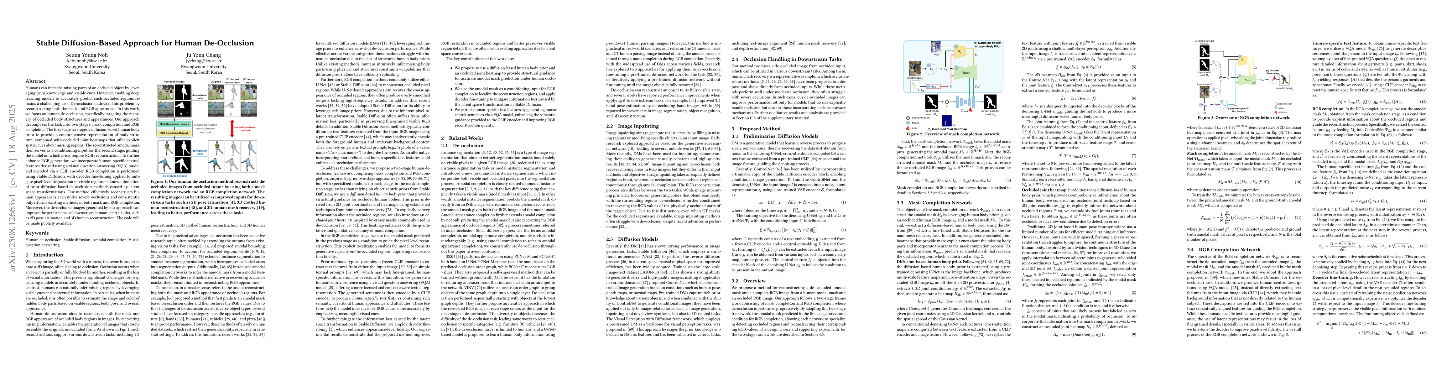 Thumbnail for Stable Diffusion-Based Approach for Human De-Occlusion