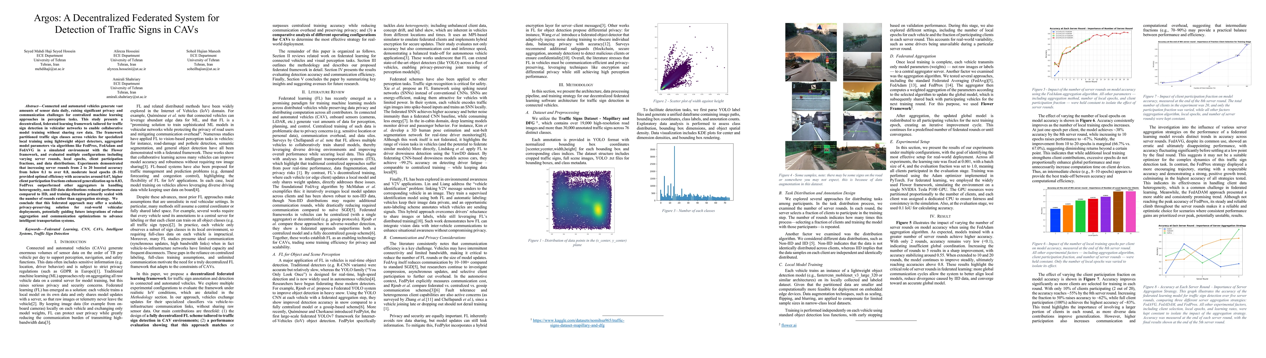 Thumbnail for Argos: A Decentralized Federated System for Detection of Traffic Signs
  in CAVs