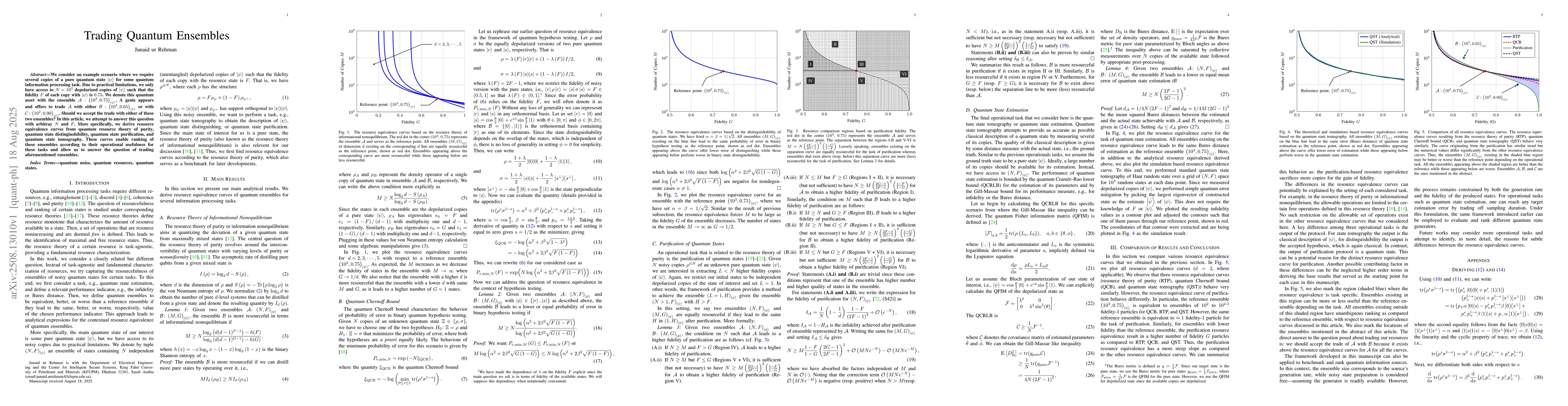 Thumbnail for Trading Quantum Ensembles