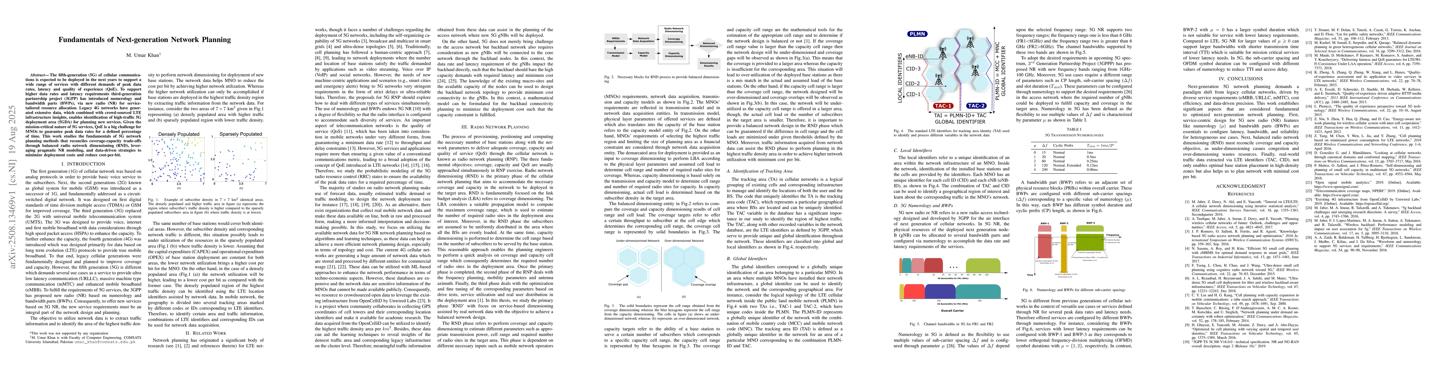 Thumbnail for Fundamentals of Next-generation Network Planning