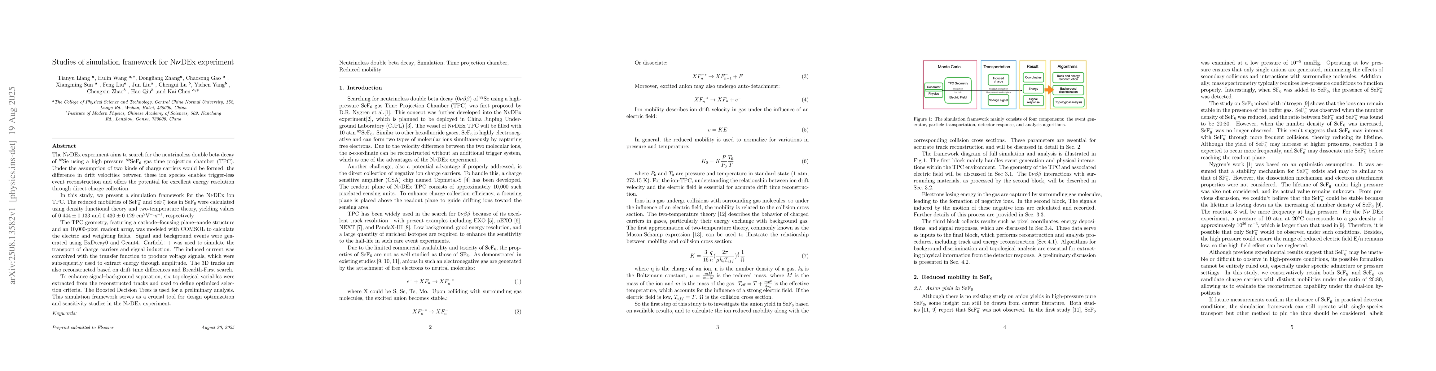 Thumbnail for Studies of simulation framework for NνDEx experiment