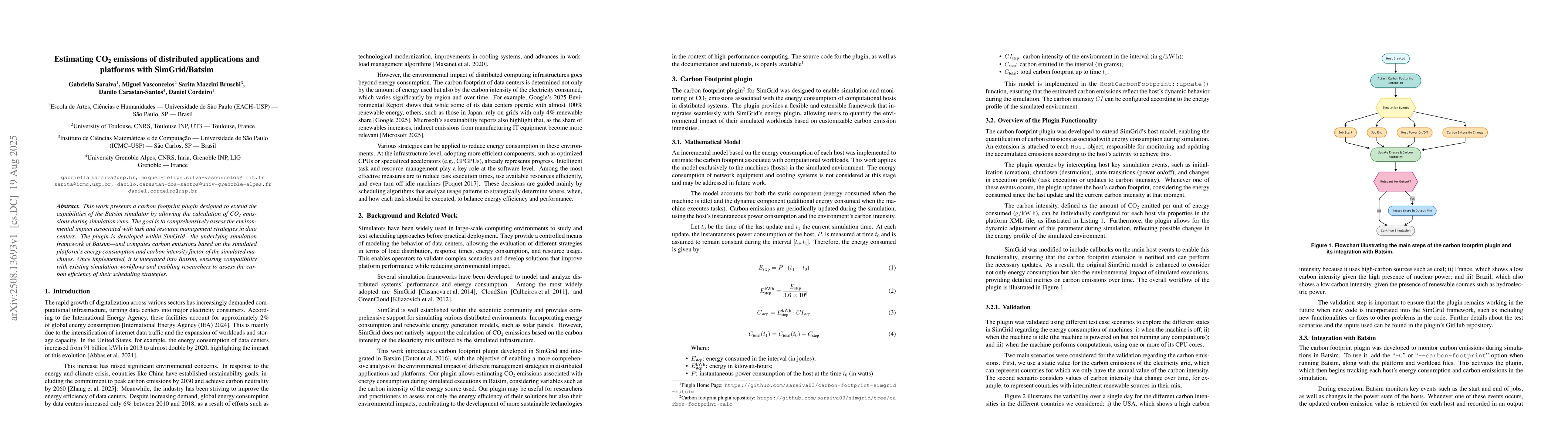Thumbnail for Estimating CO$_2$ emissions of distributed applications and platforms
  with SimGrid/Batsim