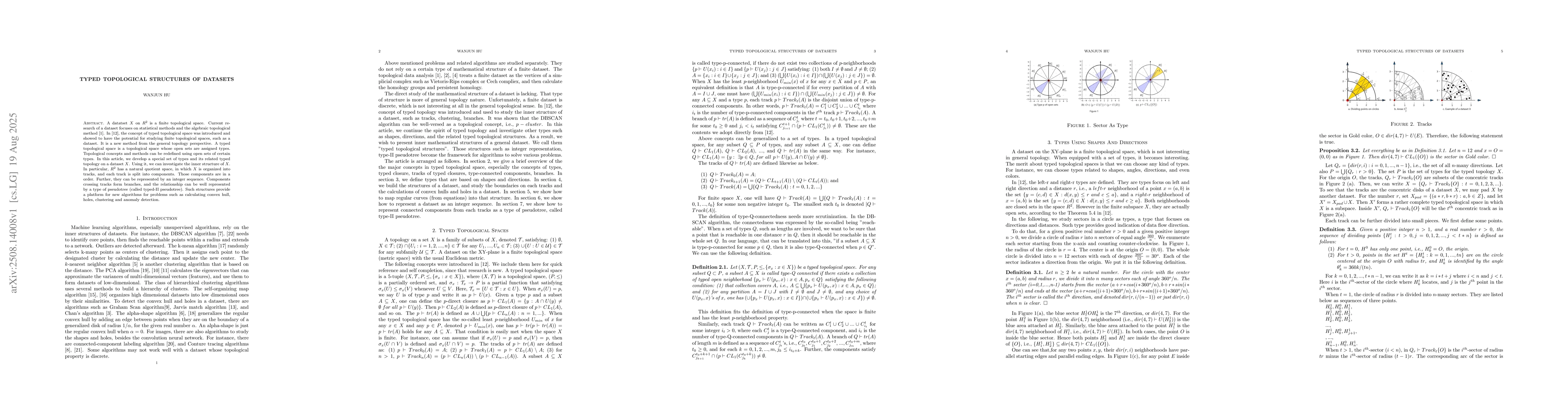 Thumbnail for Typed Topological Structures Of Datasets