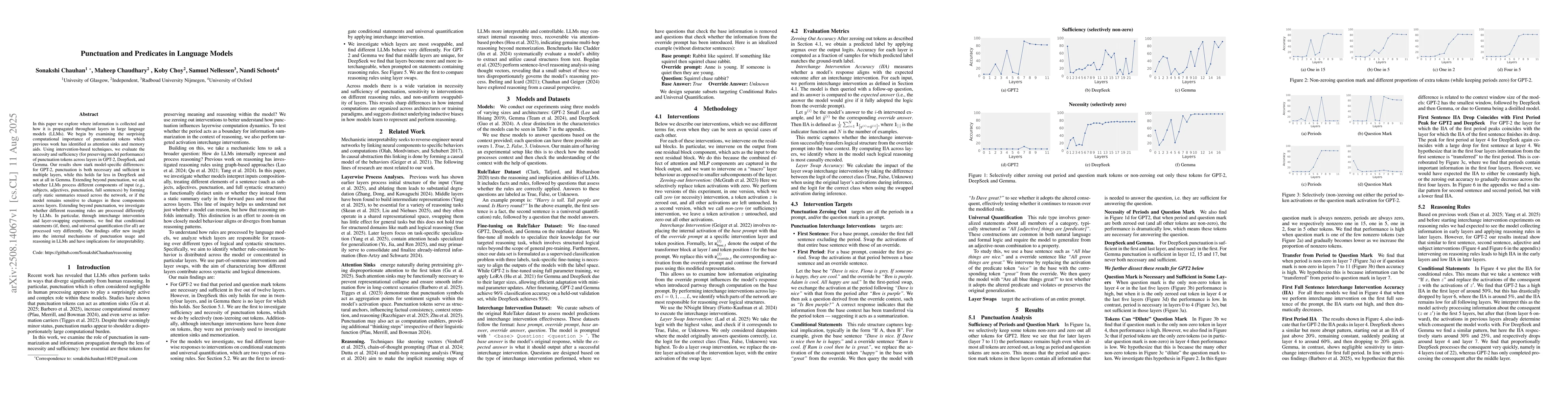 Thumbnail for Punctuation and Predicates in Language Models