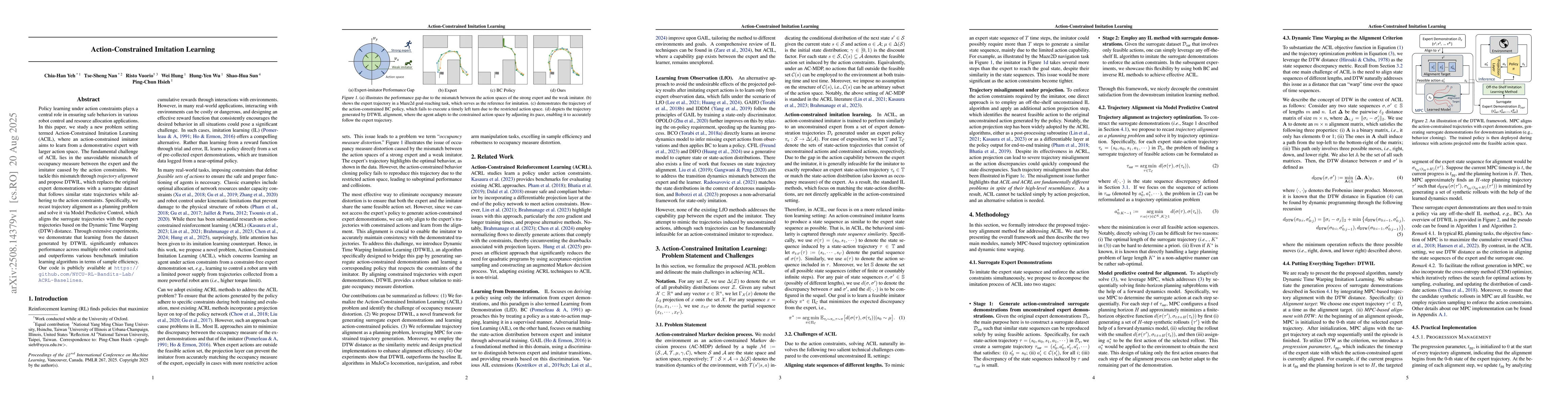 Thumbnail for Action-Constrained Imitation Learning