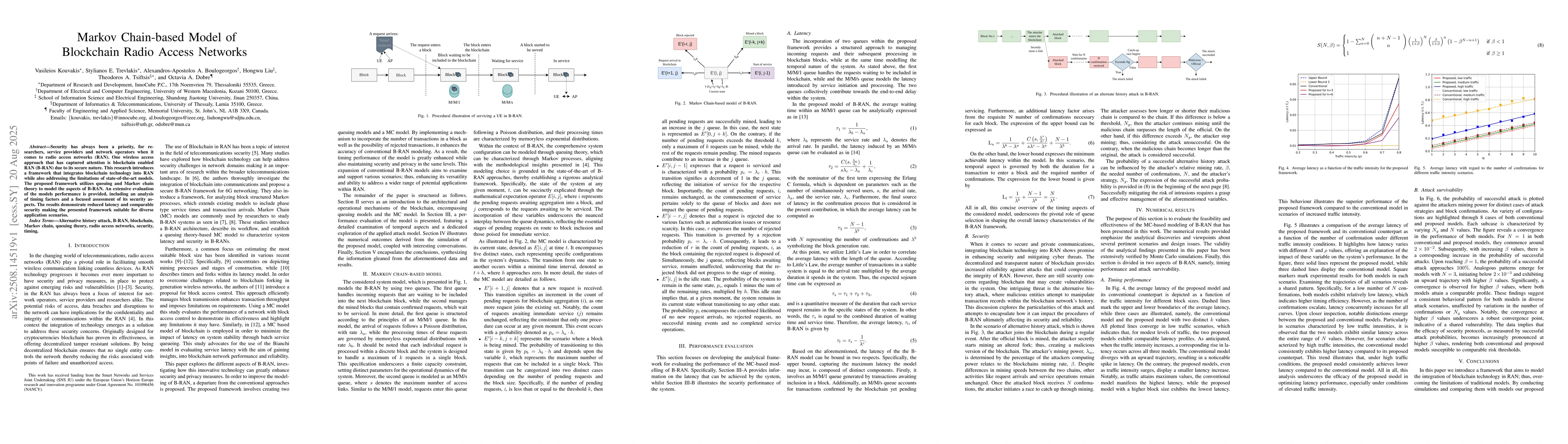 Thumbnail for Markov Chain-based Model of Blockchain Radio Access Networks